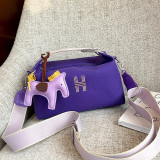 Letter Canvas Upscale Hand Bags for Women 2020 New Fashion Shoulder Bag Luxury Popular Cute Pendant Casual Ladies Crossbody Bag
