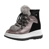 FEDONAS Brand Women Wool Ankle Boots Winter Warm Short Boots Genuine Leather Office Casual Shoes Woman Flats Platform Boots FEDONAS Brand Women Wool Ankle Boots Winter Warm Short Boots Genuine Leather Office Casual Shoes Woman Flats Platform Boots