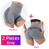 Fitness Shorts Women Workout High Waist Shorts  Push Up Seamless Running Biker Shorts Summer 2020