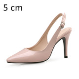Women Pumps High Heels Shoes Leather Spring Party Shoes Woman Pointed Toe Office Lady Dress Shoes Brand Thin Heel Plus Size 2019