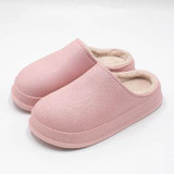 Women EVA Slippers Winter Warm Clogs Women Suede Plush House Slippers Indoor Outdoor Lovers Cotton Memory Foam Zapatillas Mujer
