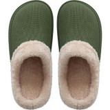 Women EVA Slippers Winter Warm Clogs Women Suede Plush House Slippers Indoor Outdoor Lovers Cotton Memory Foam Zapatillas Mujer
