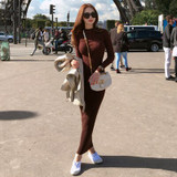 Women's Fashion Sexy Knitted long Dresses 2019 Spring New arrival Slim Elastic O-Neck Long Sleeve Casual Ladies Bodycon Dresses Women's Fashion Sexy Knitted long Dresses 2019 Spring New arrival Slim Elastic O-Neck Long Sleeve Casual Ladies Bodycon Dresses