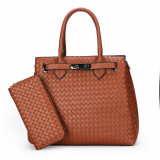 High Quality Women Pu Leather Handbags Large Capacity Shoulder Bag Fashion Weave Crossbody Bags for Women Casual Tote Bags New High Quality Women Pu Leather Handbags Large Capacity Shoulder Bag Fashion Weave Crossbody Bags for Women Casual Tote Bags New