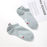 Disney Girl Socks Mickey head embroidered socks Cattoon Minnie girl socks cotton summer thin cotton women socks