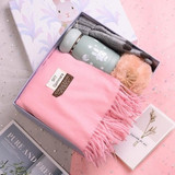 wedding girls 1set birthday gift Christmas gifts for girl boy friends winter scarf cup new year Valentine's Day present gift box