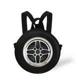 FORUDESIGNS ALICE Cosplay Clock Bag for Girls Boys Round Bag Retro Printed Women Mini Shoulder Circle Crossbody Bags Dropship