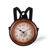 FORUDESIGNS ALICE Cosplay Clock Bag for Girls Boys Round Bag Retro Printed Women Mini Shoulder Circle Crossbody Bags Dropship