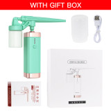 Nano Facial Water Oxygen Injection Instrument Facial Beauty Airbrush Handheld Spray Face Steamer Mist Skin Moisturizing Machine