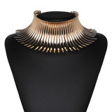 2017 New Fashion Metal Choker Necklaces & Pendants Collar Luxury Choker Statement Necklace Maxi Jewelry Wholesale Price F10024