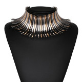 2017 New Fashion Metal Choker Necklaces & Pendants Collar Luxury Choker Statement Necklace Maxi Jewelry Wholesale Price F10024