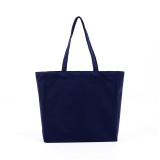 atinfor Cotton Canvas Women Shoulder Bag Grocery Foldable Eco Handbags Casual Reusable Shopping Bag Lady Tote Bags Large