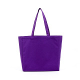 atinfor Cotton Canvas Women Shoulder Bag Grocery Foldable Eco Handbags Casual Reusable Shopping Bag Lady Tote Bags Large