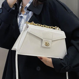 Vintage Square Crossbody bag 2020 Fashion New Quality PU Leather Women's Designer Handbag Solid color Shoulder Messenger Bag