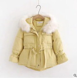 Women Winter Short Jacket Mujer Hooded Parkas Winter Coat Women Loose Parka Fur Collar Cotton Padded Jackets