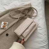 Vintage Square Crossbody Bag 2020 Fashion New Quality PU Leather Women's Designer Handbag Stone pattern Shoulder Messenger Bag