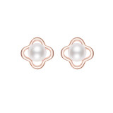Thaya New s925 silver Star Pearl Earrings Stud Rose Gold Handmade Pearl Silver Earring For Women 2020 Fine Jewelry Gift
