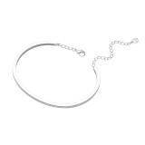 Thaya New arrival Star Bracelet & Bangle Copper Plated18K Single Botton Zircon Silver Color Bangle Dainty For Women Fashion Gift