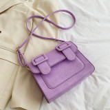 Crocodile pattern Square Crossbody bag 2020 New High-quality PU Leather Women's Designer Handbag Travel Shoulder Messenger Bag