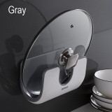 ADOREHOUSE Multifunction Lid Rack Holder Wall Mounted Pan Pot Pan Cover Stand Cutting Board Holder Kitchen Organizer With Hooks ADOREHOUSE Multifunction Lid Rack Holder Wall Mounted Pan Pot Pan Cover Stand Cutting Board Holder Kitchen Organizer With Hooks
