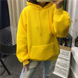 Sweatshirts Women Pink Women's Gown With A Hood Hoodies Ladies Long Sleeve Casual Hooded Pullover Clothes Sweatshirt