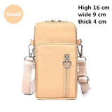 Woman Wallet Pouch Mini Shoulder Zipper Bag Girls Coin Purse Wallets Pocket Women Messenger Money Bags Cards Holder Lady Purses