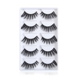 New 5 pairs false eyelashes Natural/Thick Long fake lashes makeup 3d mink lashes eyelash extension mink eyelashes for beauty