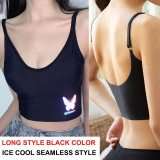 Women Tank Crop Top Seamless Underwear Female Crop Tops Sexy Lingerie Intimates With Removable Padded Camisole Femme Fashion