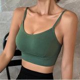 Women Tank Crop Top Seamless Underwear Female Crop Tops Sexy Lingerie Intimates With Removable Padded Camisole Femme Fashion