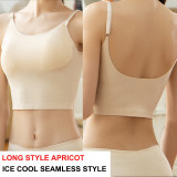 Women Tank Crop Top Seamless Underwear Female Crop Tops Sexy Lingerie Intimates With Removable Padded Camisole Femme Fashion