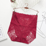 Dropshipping VIP High Waist Lace Panties Butt Lift Up Underwear Women Underpants Sexy Briefs Floral Panties Female Lingerie