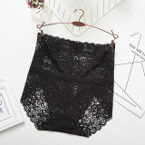 Dropshipping VIP High Waist Lace Panties Butt Lift Up Underwear Women Underpants Sexy Briefs Floral Panties Female Lingerie