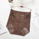 Dropshipping VIP High Waist Lace Panties Butt Lift Up Underwear Women Underpants Sexy Briefs Floral Panties Female Lingerie