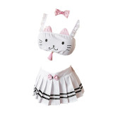 Cute Lolita Underwear Cartoon Cosplay Costumes Lenceria Sexy Japanese Kawaii Lingerie Women Anime Lingerie Bra & Panty Bikini