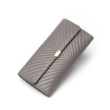 San Maries Luxury Brand Women Long Wallets Lady Hasp Cow Leather Wallet Female Purse Phone Clutch Money Women Wallet
