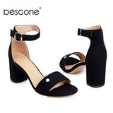 BESCONE Women’s Shoes Fashion Casual New Handmade Sandals Ladies Metal Decoration Buckle Strap Leisure Dress Sandals Women BO669 BESCONE Women’s Shoes Fashion Casual New Handmade Sandals Ladies Metal Decoration Buckle Strap Leisure Dress Sandals Women BO669