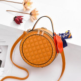 Fashion Round Messenger Bags For Women 2019 Small Rivet Handbag Ladies PU Leather Crossbody Sac a Main Puese Women's Bag