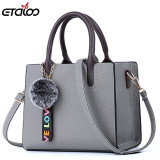 Female Bags Casual Tote 2019 Trendy Fashion PU Leather Handbag Messenger Bag Shoulder Bag High Quality