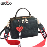 Women Handbag PU Leather Tote Bag Retro Shoulder Messenger Bags Tote Shopping Bag Femme Sac a Main