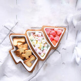Creative Christmas Tree Plates Dessert Fruit Plate Dishes Candy Plate Christmas Serving Plate Ceramic Snack Plate Bamboo Plate Creative Christmas Tree Plates Dessert Fruit Plate Dishes Candy Plate Christmas Serving Plate Ceramic Snack Plate Bamboo Plate