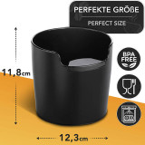 Creative Coffee Ground Bucket Italian Coffee Knock Ground Box Household Coffee Powder Bucket Press Box Barista Tools