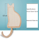 HOOPET Cat Scratching Mat For Cats Protecting Furniture Foot Chair Protector Pad Climbing Tree cat Scratch Pad Board