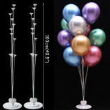 Birthday Party Balloons Stand Balloon Holder Column Confetti Ballon Birthday Party Decorations Kids Adult Wedding Christmas ball