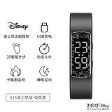 Original Disney Student Sports Watch Female Simple Electronic Child Vibration Smart Alarm Clock Mickey Bracelet