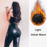 Winter Leather Leggings Women Sexy Night Club Hip Lifting Casual Black Plus Size 5XL PU Pants High Waist Warm Leggings Fashion Winter Leather Leggings Women Sexy Night Club Hip Lifting Casual Black Plus Size 5XL PU Pants High Waist Warm Leggings Fashion