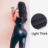 Winter Leather Leggings Women Sexy Night Club Hip Lifting Casual Black Plus Size 5XL PU Pants High Waist Warm Leggings Fashion Winter Leather Leggings Women Sexy Night Club Hip Lifting Casual Black Plus Size 5XL PU Pants High Waist Warm Leggings Fashion