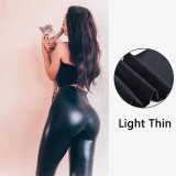 Winter Leather Leggings Women Sexy Night Club Hip Lifting Casual Black Plus Size 5XL PU Pants High Waist Warm Leggings Fashion Winter Leather Leggings Women Sexy Night Club Hip Lifting Casual Black Plus Size 5XL PU Pants High Waist Warm Leggings Fashion