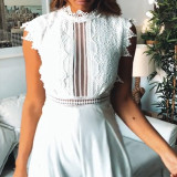 Sexy Sleeveless Backless Ruffled Jumpsuit For Women Elegant Hollow Out Womens Long Jumpsuits 2020 Autumn Romper Casual Overalls Sexy Sleeveless Backless Ruffled Jumpsuit For Women Elegant Hollow Out Womens Long Jumpsuits 2020 Autumn Romper Casual Overalls