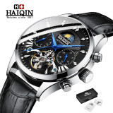 Automatic Mechanical Clock Mens Watches Top Brand Luxury HAIQIN Watch Men Business Tourbillon Sport Wristwatch Relogio Masculino Automatic Mechanical Clock Mens Watches Top Brand Luxury HAIQIN Watch Men Business Tourbillon Sport Wristwatch Relogio Masculino