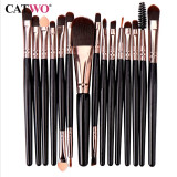 Catwo 15Pcs Makeup Brushes Set Eye Shadow